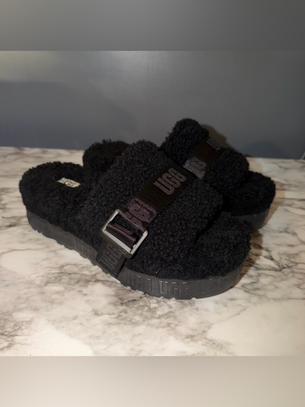 UGG platform sandals
